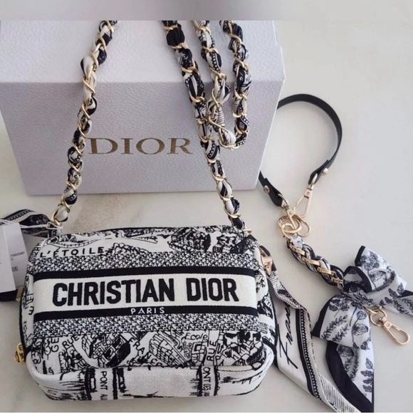 Dior Monochrome Crossbody Bag